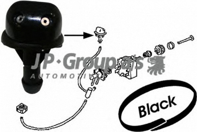 JP GROUP 8198700100 -  Распылитель воды для чистки, система очистки окон